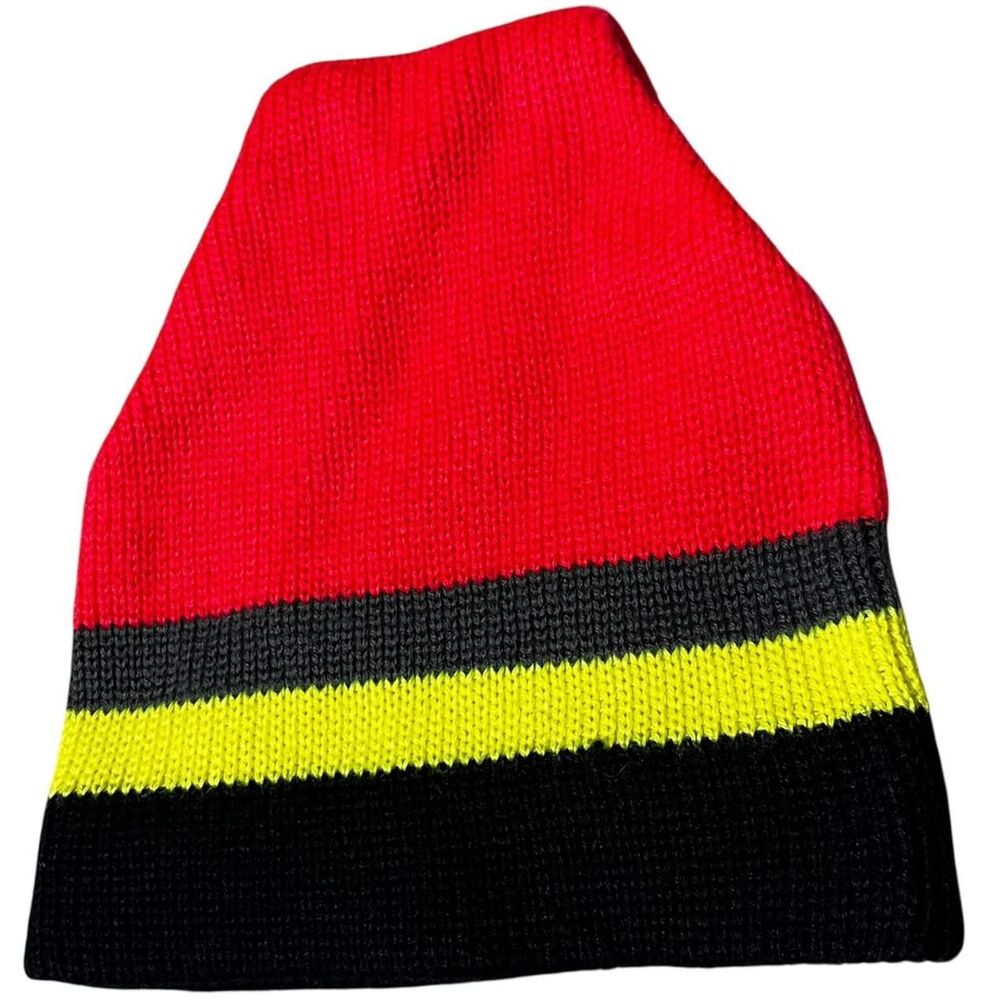 90s Vintage Profile Colorblock Rare Ski Beanie